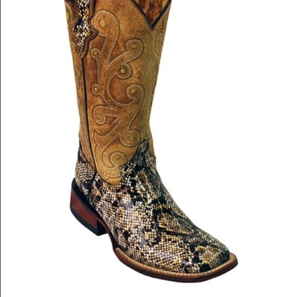 Python Ferrini Womens Cowgirl Boots S6